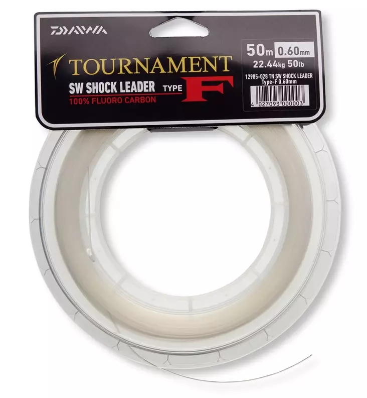 Daiwa Tournament SW Shock Leader 0,60mm - Vorfächermaterialien - 4027093408816 - 1