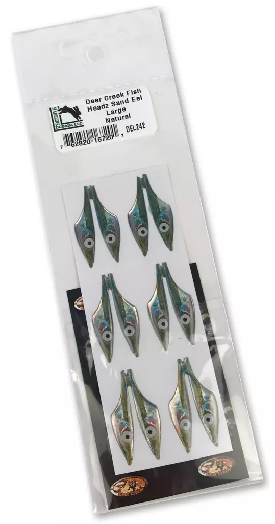 Fish Headz Sand Eel Natural - Andere Fliegenbindematerialien - 762820167186 - 1