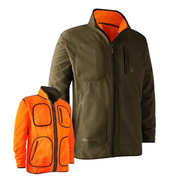 Deerhunter Gamekeeper Reversible Fleece Jacket - Jagdjacken für Männer - 5702827190456 - 1