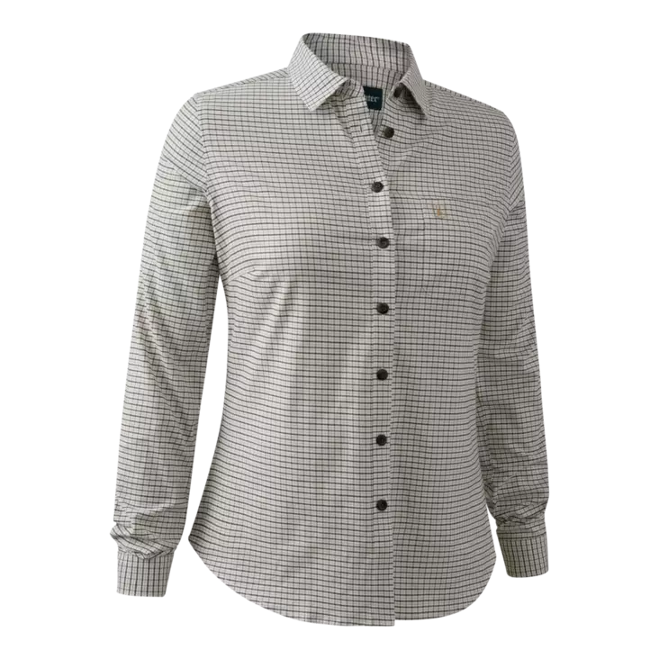 Deerhunter Lady Sara Shirt Green Check - Hemden - 5702827220986 - 1