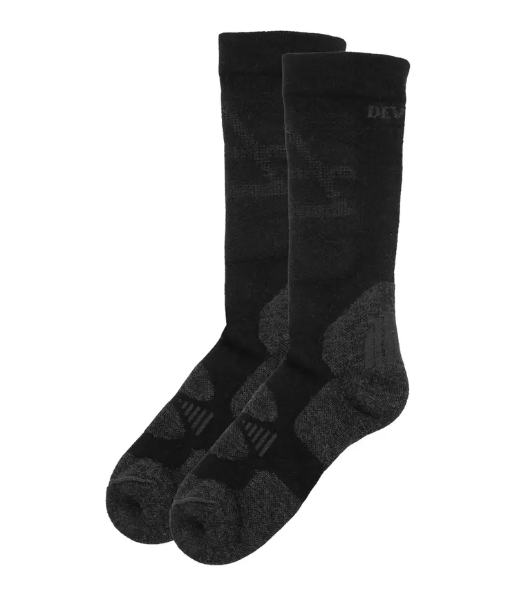 Devold Cross Country Merino Sock Black - Socken, Buffs und Sonstiges - 7028567761526 - 1