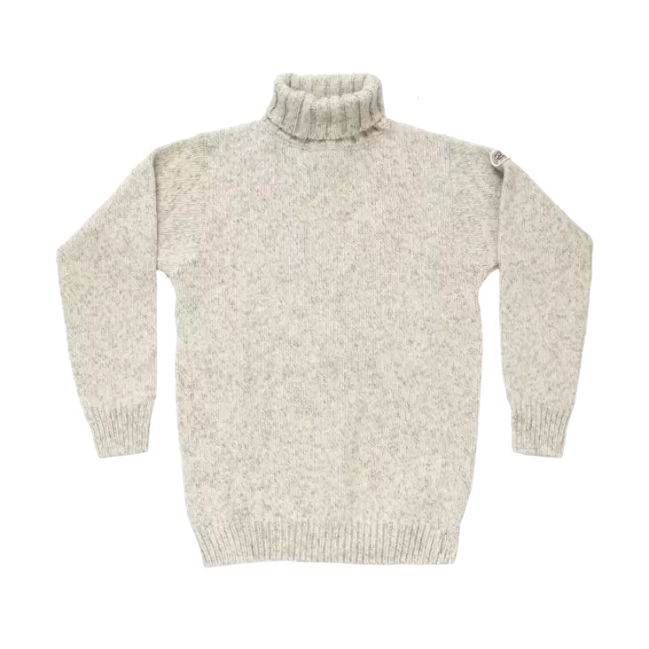 Devold Nansen Wool High Neck Grey Melange - Hemden - 7028567364406 - 1