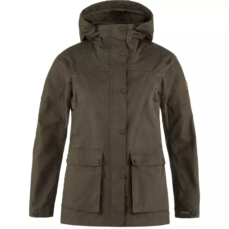 Fjällräven Forest Hybrid W JKT Dark Olive - Jagdjacken für Frauen - 7323450788216 - 1