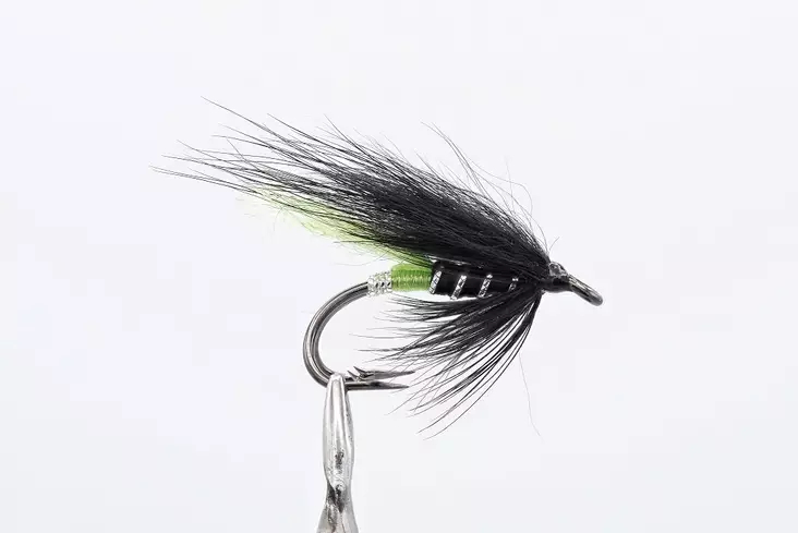 Green Butt Salmon Fly - Doppelhaken-Lachsfliegen - 8859202530196 - 1
