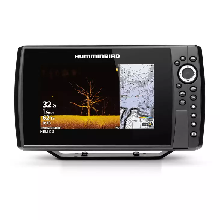 Humminbird Helix 8 Chirp MEGA DI GPS G3N - Humminbird Echolote / Kartenplotter - 082324053436 - 1