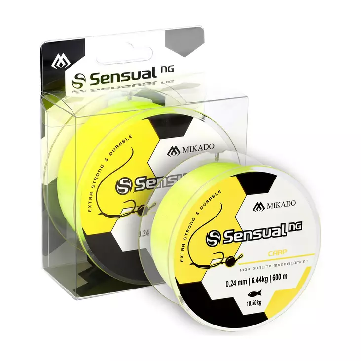 Mikado Sensual N.G. Carp 600m Yellow - Monofile Schnüre - 5900637043676 - 1