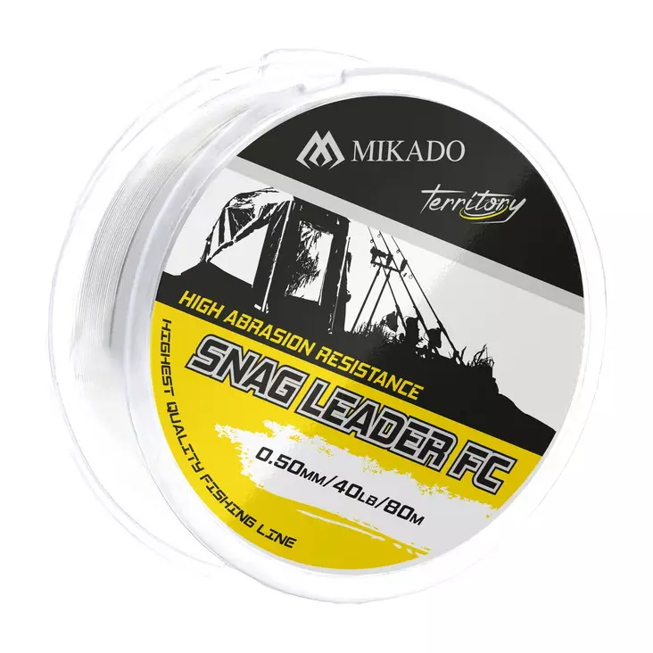 Mikado Snag Leader FC 80m - Monofile Shock Leader - 5900637024316 - 1