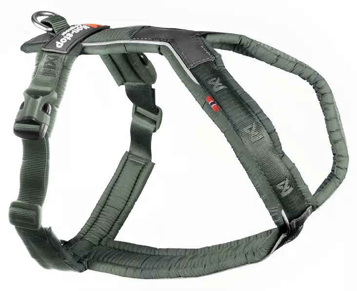 Non-stop Dogwear Line Harness 5.0 Green - Hundegeschirr - 7071652021746 - 1