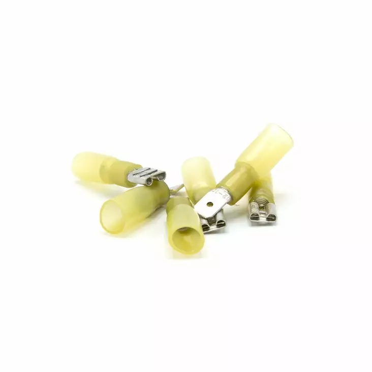 Oceanflex Shrinkable Flat Male 4.0-6.0mm2 Yellow 6.3mm - Kabel und Anschlüsse - 7332467288756 - 1