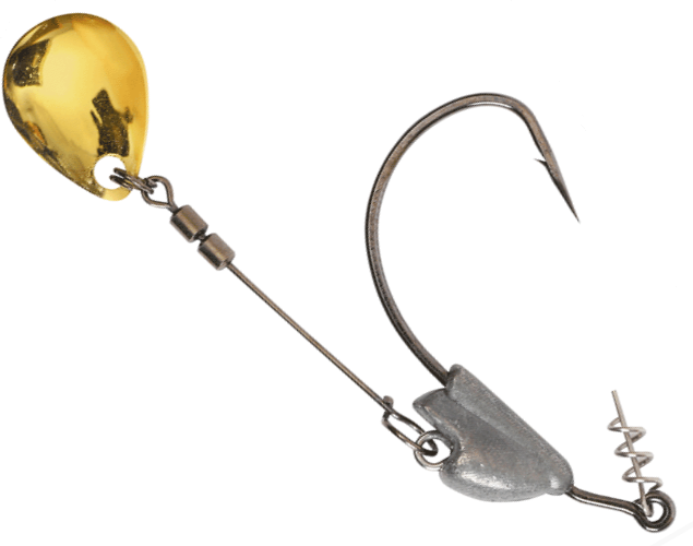 Owner Flashy Swimmer Gold Colorado - Haken - 4953873018176 - 1