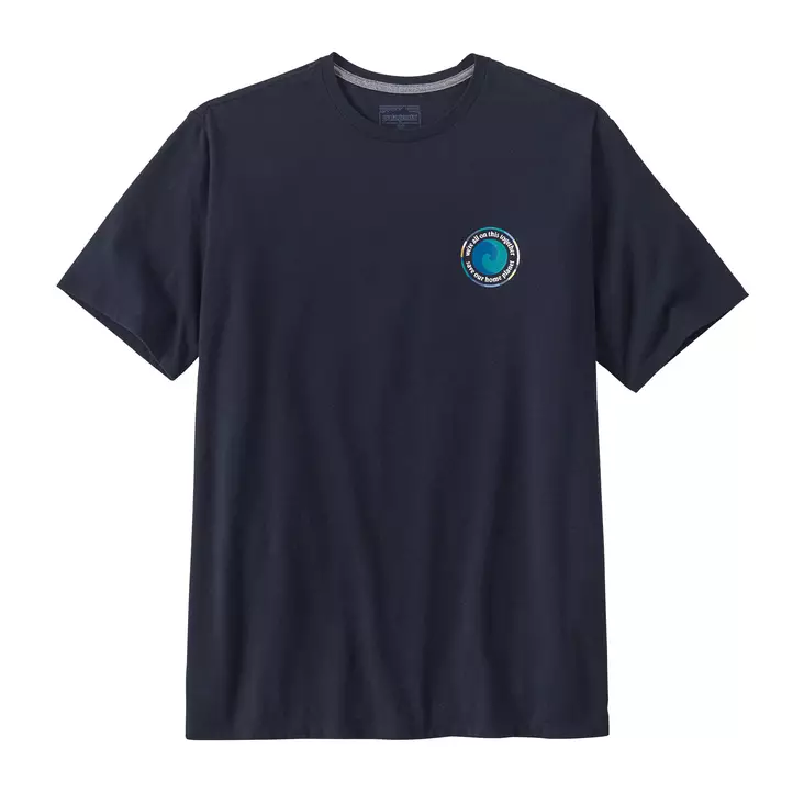 Patagonia Mens Unity Fitz Responsibili-Tee New Navy - T-Shirts - 196924168206 - 1