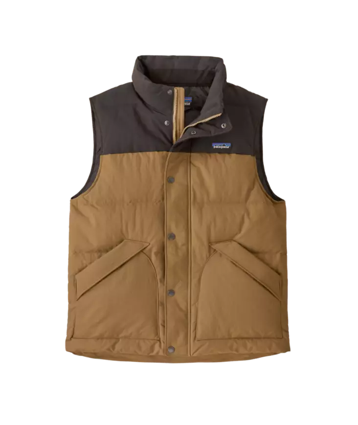 Patagonia M´s Downdrift Vest Coriander Brown - Isolierte Jacken - 198077195696 - 1