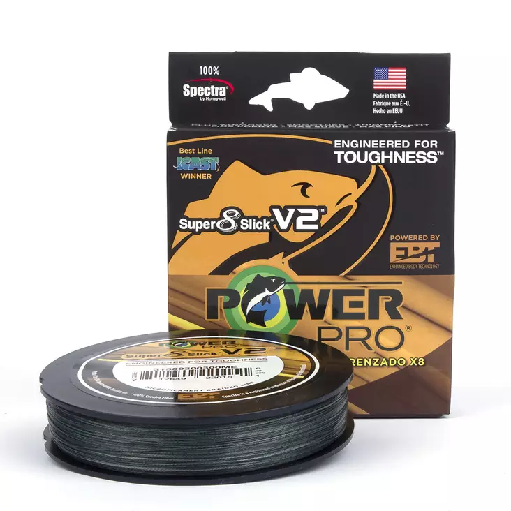Power Pro Super 8 Slick V2 Moss Green - Geflochtene Schnüre - 0712649219636 - 1