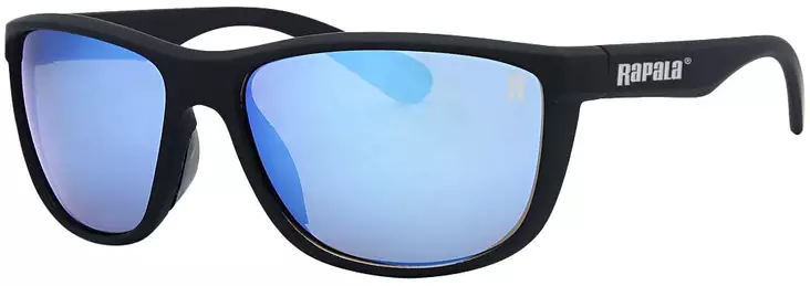 Rapala Wahoo Black Blue Mirror - Kunststofflinsen - 022677381176 - 1