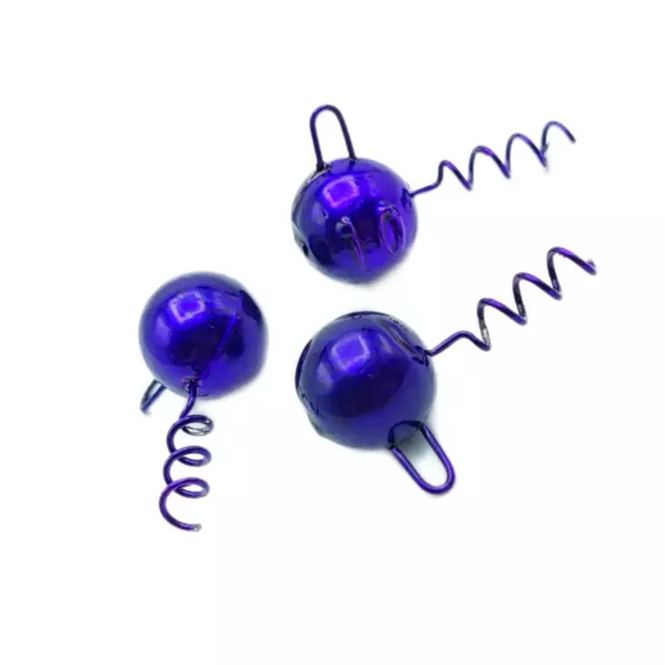 Ruthless Screw Head Purple - Köpfe für das Vertikalangeln - 4779049081726 - 1