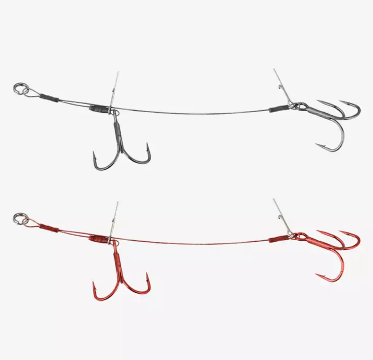 Savage Gear Carbon 49 DoubleStinger 3/0 - Hechtmontagen und Zubehör - 5706301548856 - 1