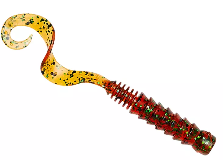 Savage Gear Pro Grub 5cm 0,8g 8pcs - Weichköder mit lockigem Schwanz - 570630156 - 1