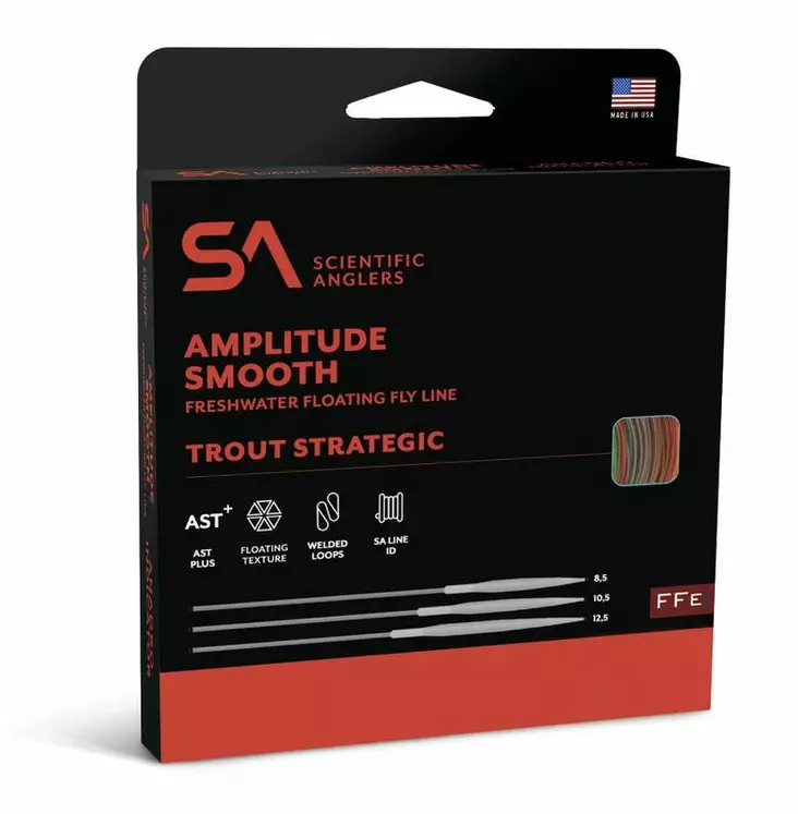 Scientific Anglers Amplitude Smooth Trout Stretegic 10,5m - Schwimmend - 840309145596 - 1
