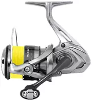 Shimano Nasci FC w PowerPro - Frontbrems-Spinnrollen - 022255304146 - 1