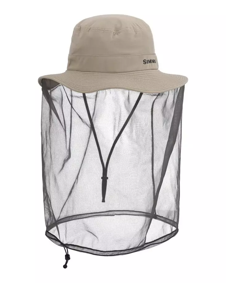 Simms Bugstopper Net Sombrero Stone - Andere Kopfbedeckungen - 694264692516 - 1