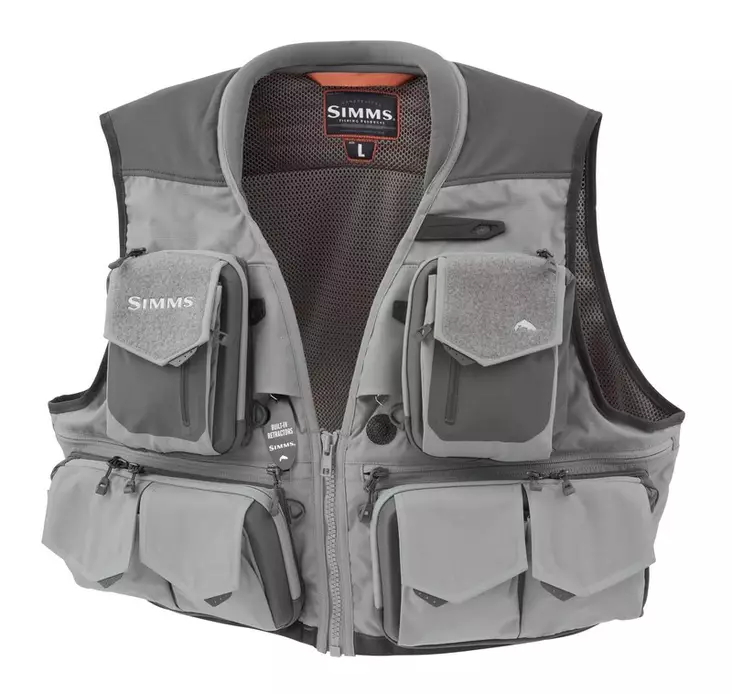 Simms G3 Guide Vest Steel - Fliegenfischen-Westen - 694264398036 - 1