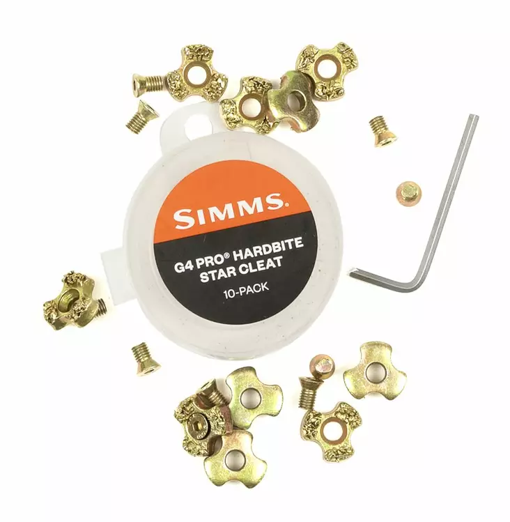 Simms G4 Pro HardBite Star Cleat - Stollen - 694264490716 - 1