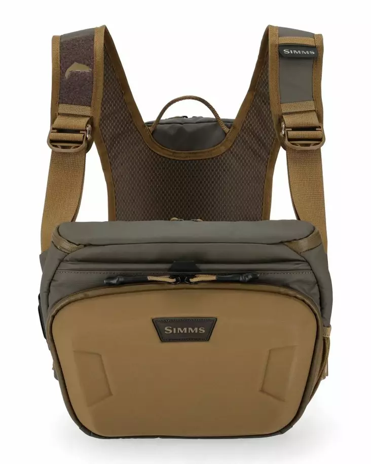 Simms Headwaters Chest Pack Hickory - Brust- und Bauchtaschen - 694264677926 - 2