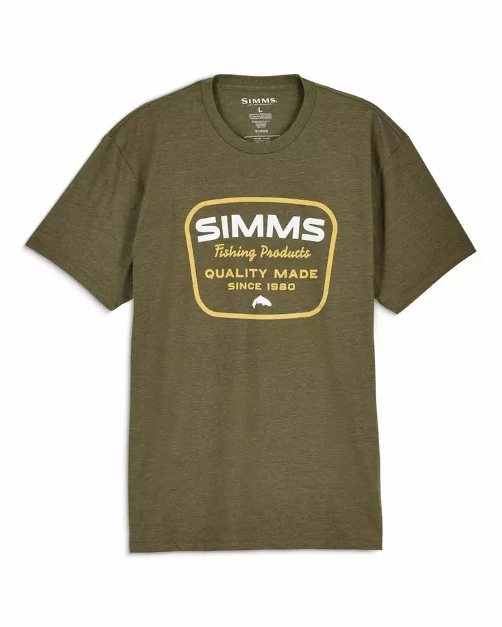 Simms Stamp Lock T-shirt Military Heather - Herren-T-Shirts - 694264721346 - 1