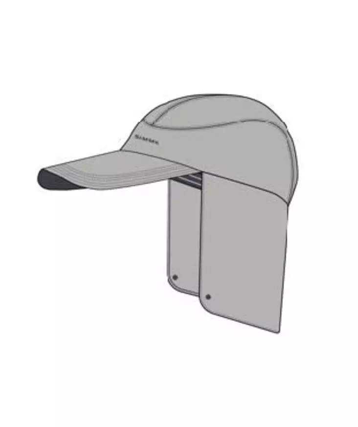 Simms Sunshield Cap Overcast - Kappen - 694264724026 - 1