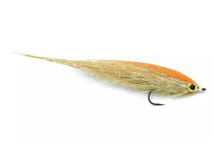 Supertinseli Gold/Orange Streamer - Streamer und Wooly Buggers - 8859202532886 - 1