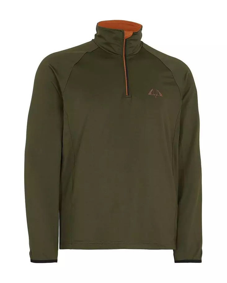 Swedteam Antibite Half Zip Green M #S - Hemden - 7330144029036 - 1