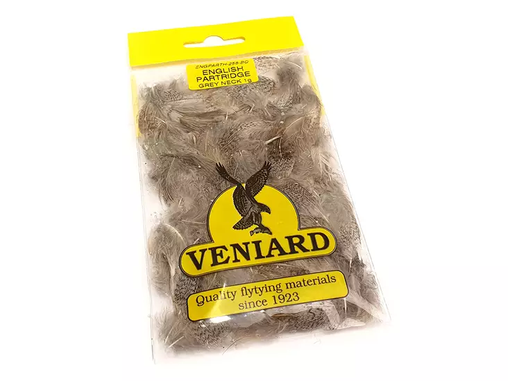 Veniard English Partridge Grey Neck Feat - Andere Federn und Plüme - 40401030006 - 1