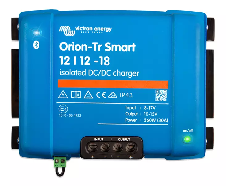 Victron Orion-Tr Smart DC-DC -laturi 12/12V 18A - Batterieladegeräte - 8719076046066 - 1
