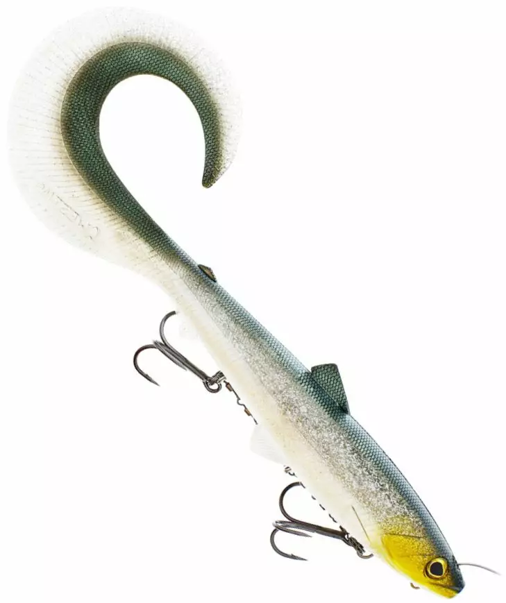 Westin Bullteez Curltail Inline 33cm - Weichköder für Hechte über 100g - 060120216 - 1