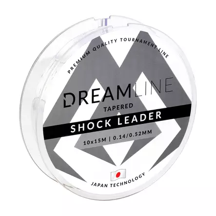 Mikado Dreamline Tapered Shock Leader 0,16-0,54mm 10x15m - Konische Shock Leader - 5900637016717 - 2