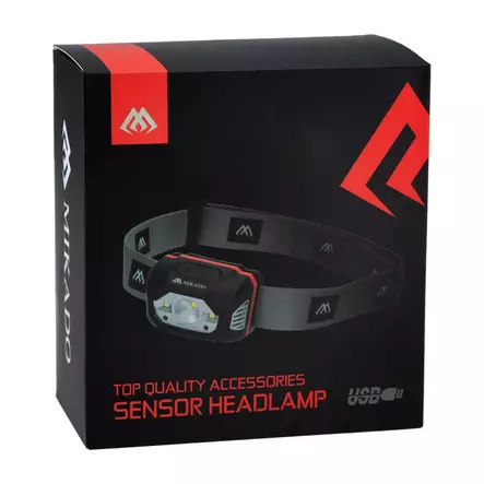Mikado Head Torch H440S 440 lm Motion Sensor - Stirnlampen, Bivvy-Lampen & Laternen - 5900637111177 - 2
