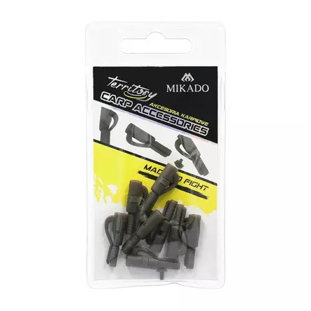 Mikado Safety Lead Clip with Pin Dark Green - Lead-Clip-Systeme - 5900637680697 - 1