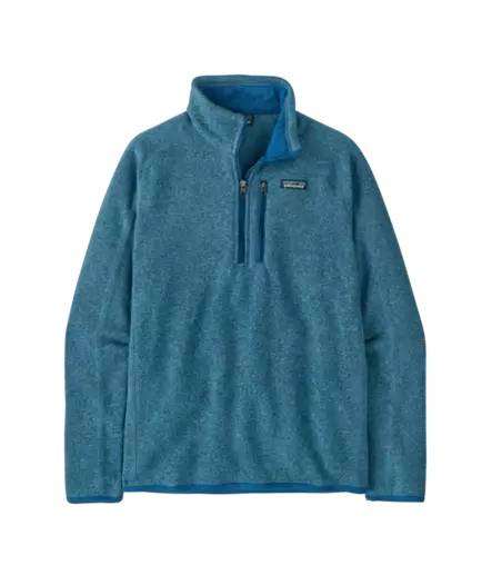 Patagonia M´s Quarter Zip Better Sweater Aquatic Blue - Fleece-Hemden - 198077570127 - 1