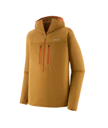 Patagonia Ms R1 Ultralight Hoody Bobcat Brown - Fleece-Hemden - 198077605577 - 1