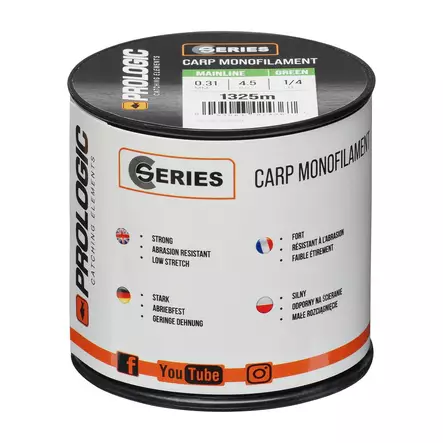 Prologic C-Series Green 0,31mm 1325m - Monofile Schnüre - 5706301024367 - 2