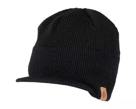 Salon Pipo Merino lippa Wind, musta - Kopfbedeckungen - 6419647058147 - 1