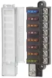 Blue Sea Systems Fuse Block ST-Blade Compact 8 Circuits with Cover - Batteriezubehör - 632085050467 - 2