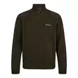 Deerhunter Finley ½-Zip Knit Woodland Melange - Hemden - 5702827248997 - 1