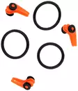 Mikado Lure Clip Orange 3kpl - Andere Werkzeuge und Zubehör - 5900637587507 - 1