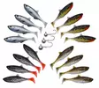 Patriot Baitfish 6cm Clear Water Mix - Klassische Weichköder - 6417512539357 - 1
