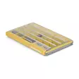 Plano Edge Terminal Box 3700 Grey/Yellow - Tackleboxen, Rigboxen & Taschen - 024099010467 - 3
