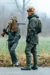 Swedteam Titan Long Hunting Jacket Swedteam Green - Jagdjacken für Männer - 7330144046507 - 2