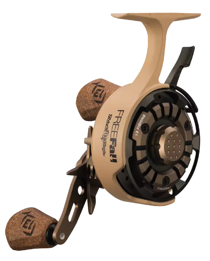 13Fishing Black Betty FreeFall Carbon Trick Shop 2.5LH - Eisangeln-Rollen - 810068292657 - 1