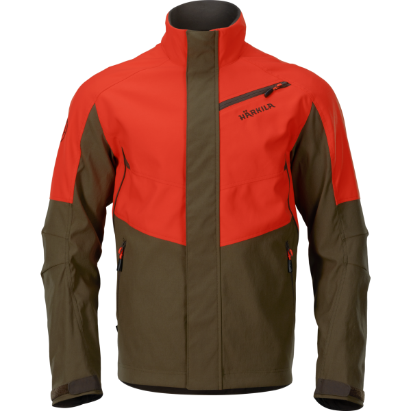 Härkila Wildboar Pro Jacket Wildboar Orange/ Willow Green - Jagdjacken für Männer - 5707335491477 - 1