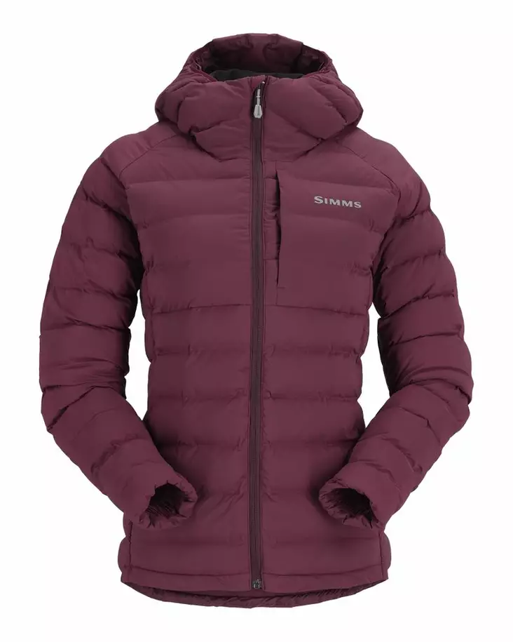 Simms Women's Exstream Hooded Jacket Mulberry - Isolierte Jacken - 694264581087 - 2